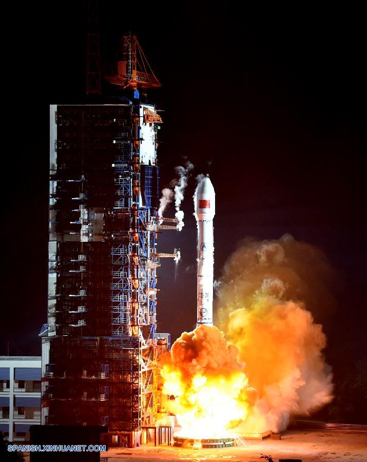 China puso hoy miércoles en órbita un satélite de comunicación desde el Centro de Lanzamiento de Satélites de Xichang, en el suroeste de China.