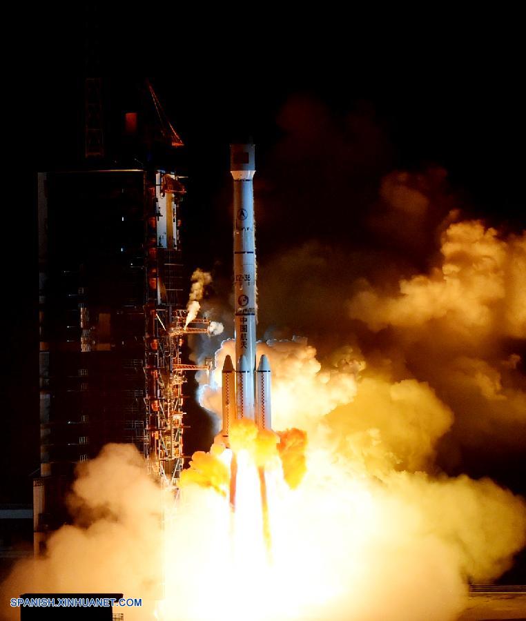 China puso hoy miércoles en órbita un satélite de comunicación desde el Centro de Lanzamiento de Satélites de Xichang, en el suroeste de China.