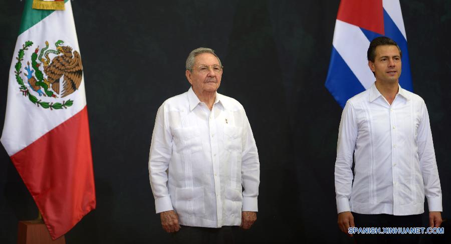 MEXICO-YUCATAN-CUBA-POLITICS-VISIT