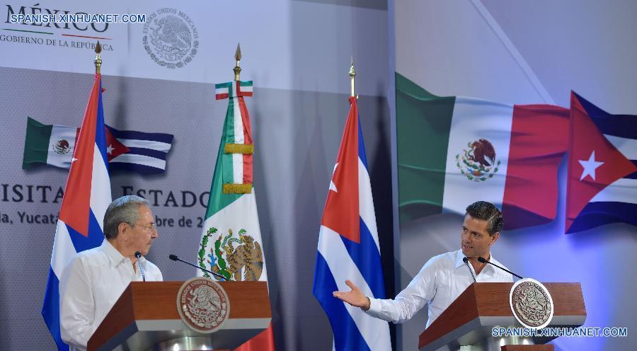 MEXICO-CUBA-POLITICS-CASTRO-VISIT