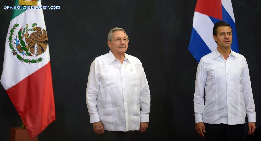 MEXICO-YUCATAN-CUBA-POLITICS-VISIT