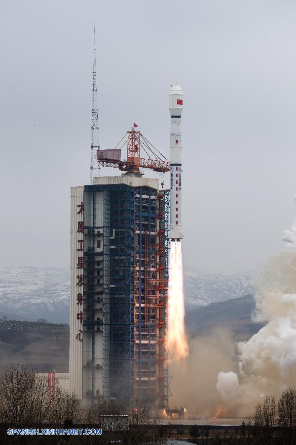 El satélite chino de detección remota 'Yaogan-28' fue lanzado al espacio a las 15:06 (hora local) de hoy domingo desde la plataforma de lanzamiento de Taiyuan en la provincia septentrional de Shanxi.