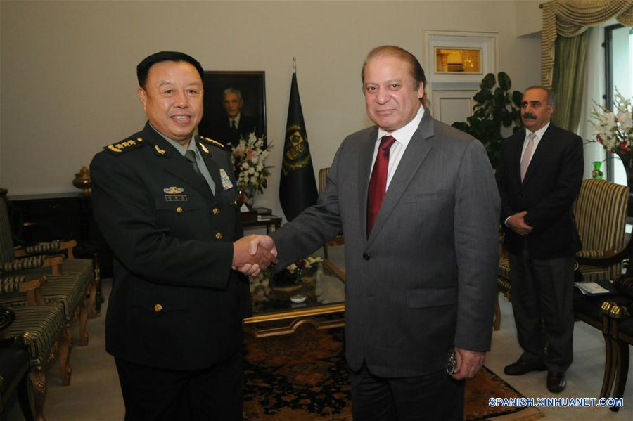 （XHDW）范长龙会见巴基斯坦总理