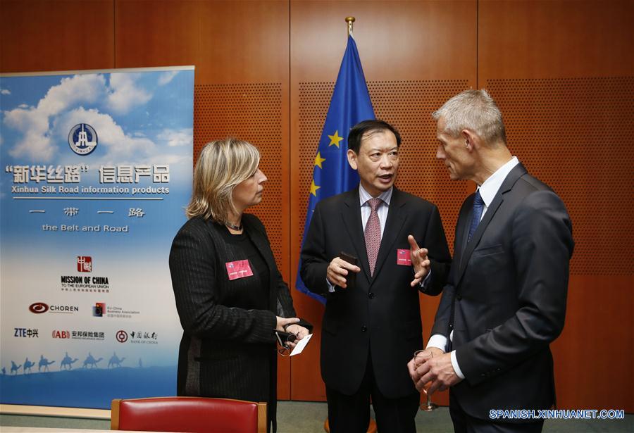 （XHDW）（4）欧洲议会对华关系代表团主席高度赞扬“新华丝路”信息产品