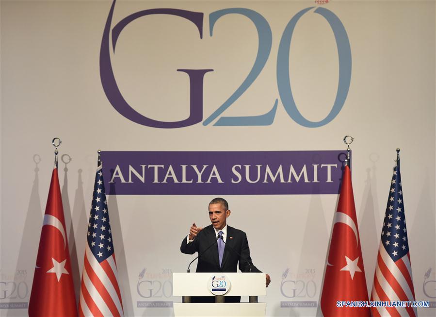 TURKEY-ANTALYA-G20-OBAMA