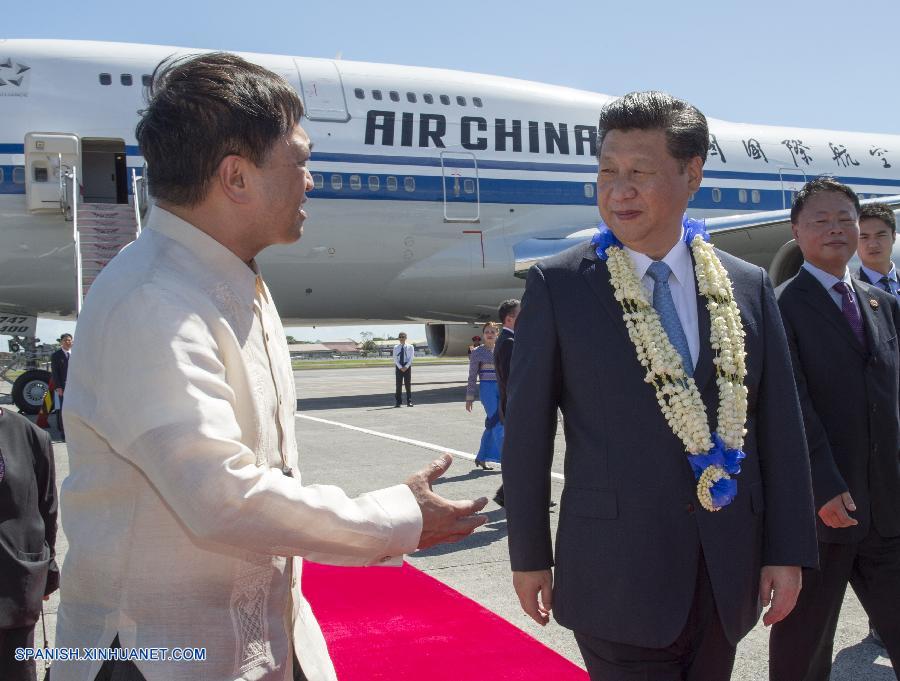 El presidente de China, Xi Jinping, llegó hoy martes a esta capital filipina para asistir a la 23ª reunión informal de líderes de las economías del foro de Cooperación Económica Asia-Pacífico (APEC, siglas en inglés).
