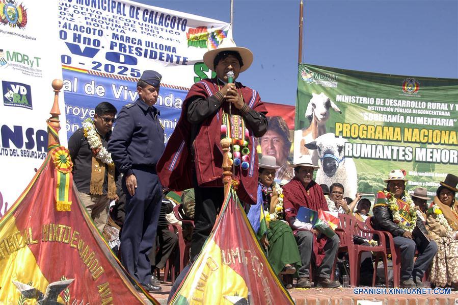 BOLIVIA-LA PAZ-POLITICS-MORALES