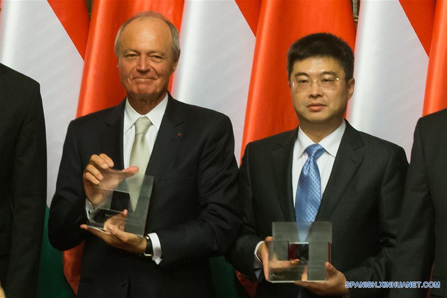 HUNGARY-BUDAPEST-CHINA-FRIENDSHIP AWARDS