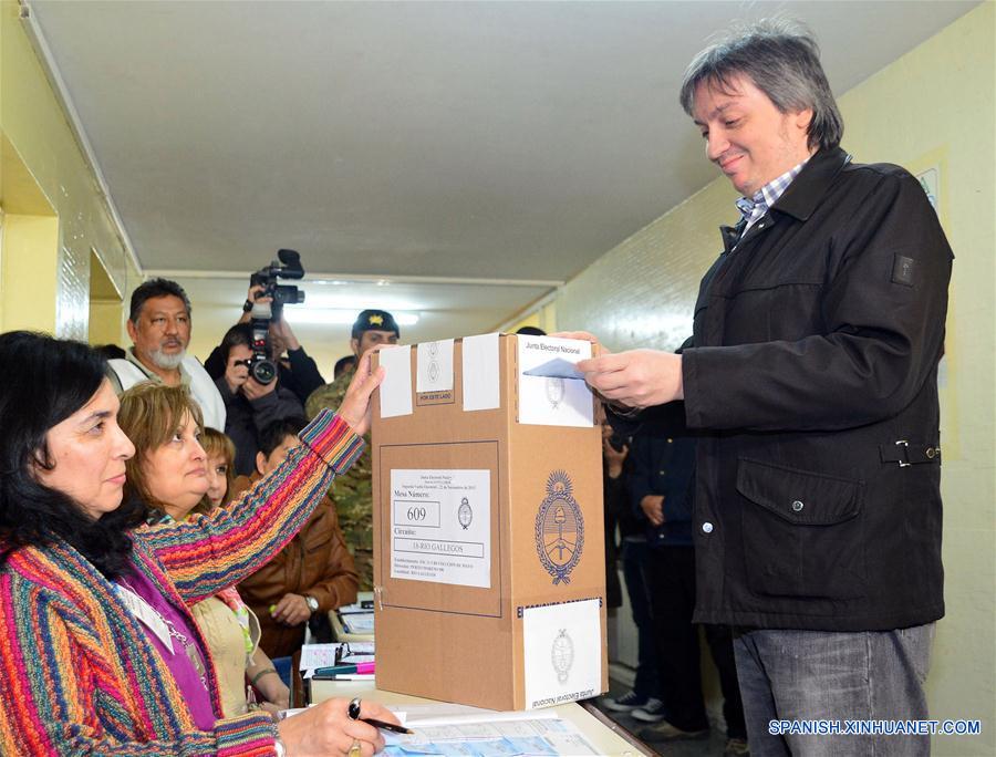 ARGENTINA-RIO GALLEGOS-POLITICS-ELECTIONS