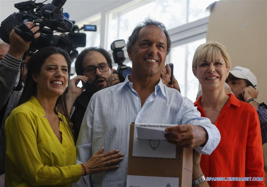 ARGENTINA-DIQUE LUJAN-POLITICS-ELECTIONS