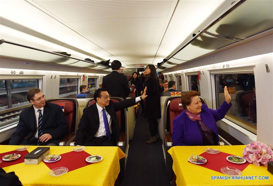 CHINA-SUZHOU-LI KEQIANG-CEE LEADERS-HIGH-SPEED TRAIN(CN)