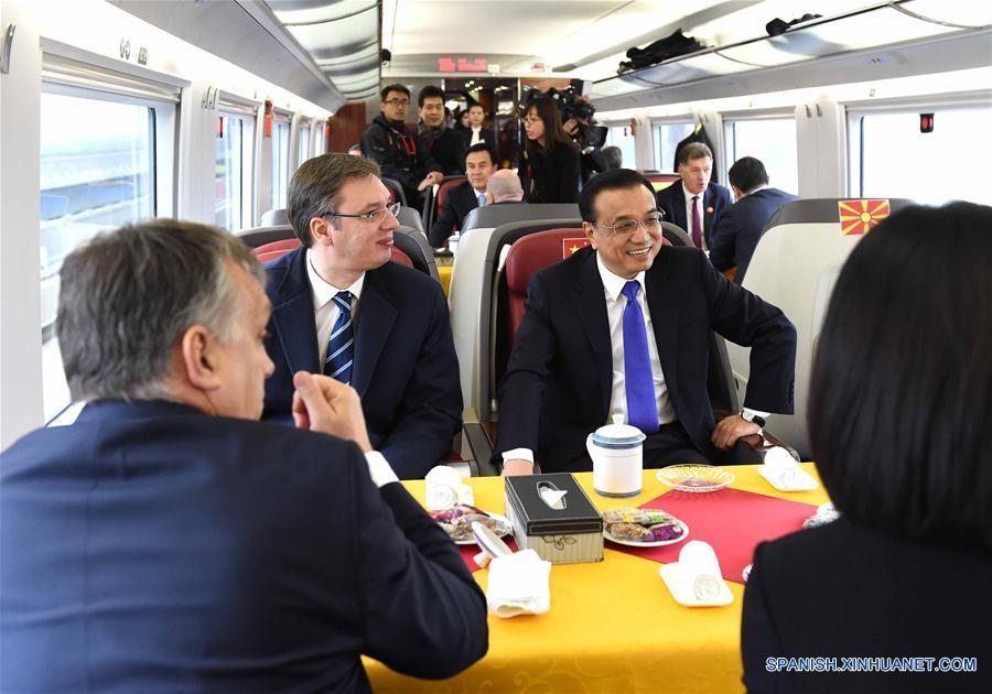 CHINA-SUZHOU-LI KEQIANG-CEE LEADERS-HIGH-SPEED TRAIN(CN)