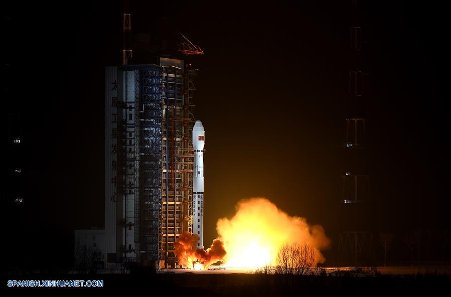 El satélite chino de detección remota Yaogan 29 fue lanzado a las 05:24 hora local de desde el sitio de lanzamiento de Taiyuan en la provincia de Shanxi, norte de China.