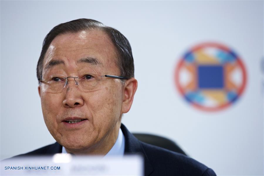 El secretario general de las Naciones Unidas, Ban Ki-moon, y el presidente francés, Francois Hollande, pidieron a los líderes de los 53 países miembros de la Commonwealth que actúen contra el cambio climático.