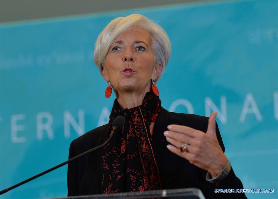 U.S.-WASHINGTON D.C.-IMF-RMB-SDR-LAGARDE-PRESS CONFERENCE