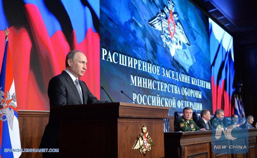 #Putin orders immediate destruction to any targets threatening Russian forces in Syria xhne.ws/HIsIS