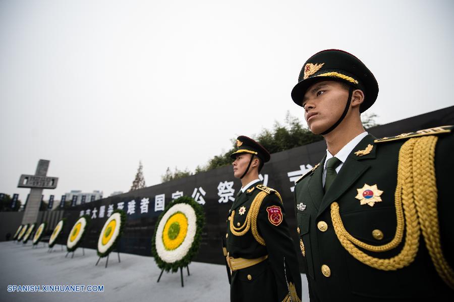 El Comité Central del Partido Comunista de China (PCCh) y el Consejo de Estado celebraron una ceremonia en memoria de las víctimas de la Masacre de Nanjing en la ciudad de Nanjing, capital de la provincia oriental de Jiangsu.