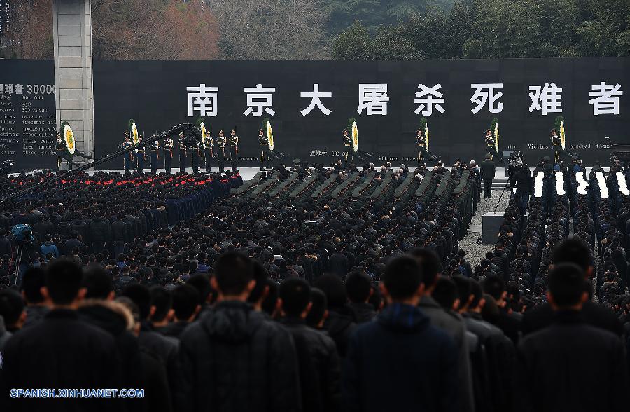 El Comité Central del Partido Comunista de China (PCCh) y el Consejo de Estado celebraron una ceremonia en memoria de las víctimas de la Masacre de Nanjing en la ciudad de Nanjing, capital de la provincia oriental de Jiangsu.