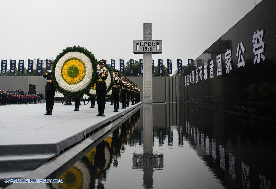 El Comité Central del Partido Comunista de China (PCCh) y el Consejo de Estado celebraron una ceremonia en memoria de las víctimas de la Masacre de Nanjing en la ciudad de Nanjing, capital de la provincia oriental de Jiangsu.