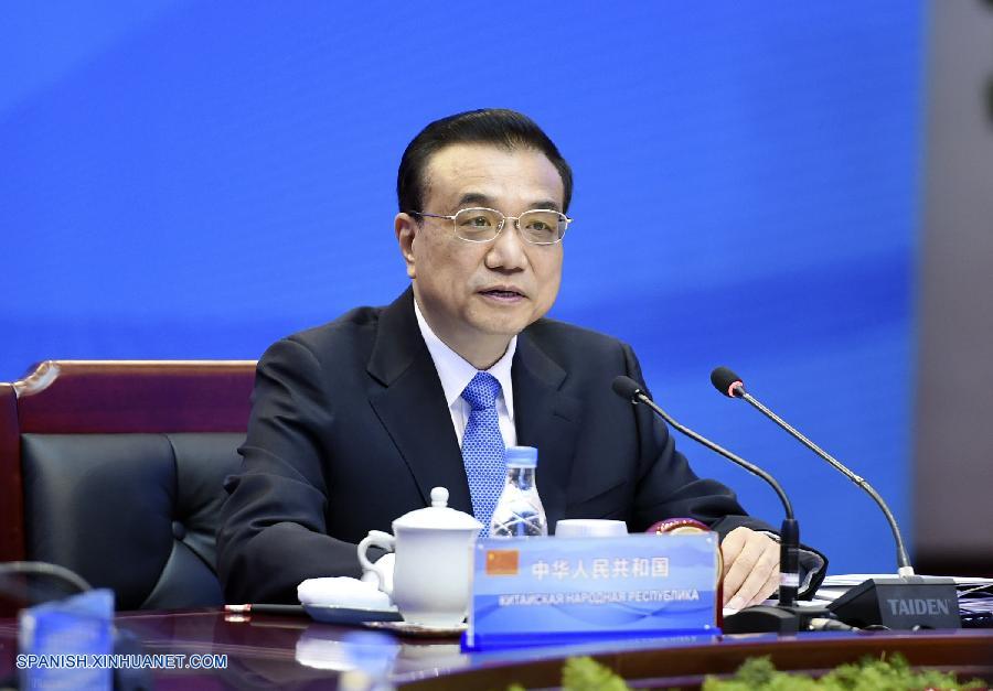 El primer ministro de China, Li Keqiang, propuso hoy martes que la Organización de Cooperación de Shanghai (OCS) establezca seis plataformas para la cooperación en áreas que incluyen la seguridad, la capacidad de producción y la conectividad.