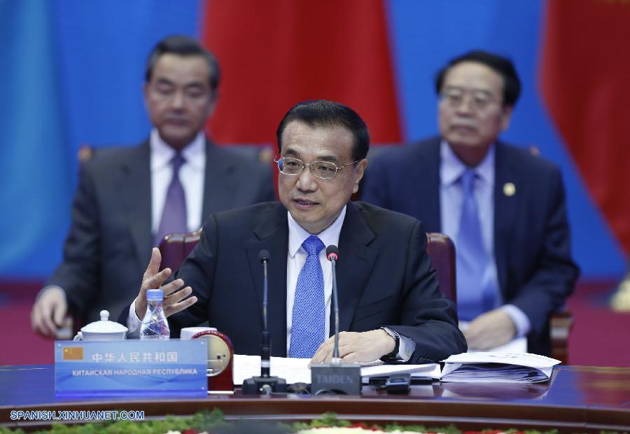 El primer ministro de China, Li Keqiang, propuso hoy martes que la Organización de Cooperación de Shanghai (OCS) establezca seis plataformas para la cooperación en áreas que incluyen la seguridad, la capacidad de producción y la conectividad.