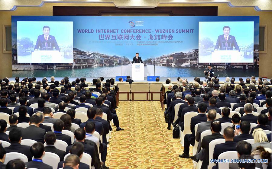 （XHDW）（2）习近平出席第二届世界互联网大会开幕式并发表主旨演讲