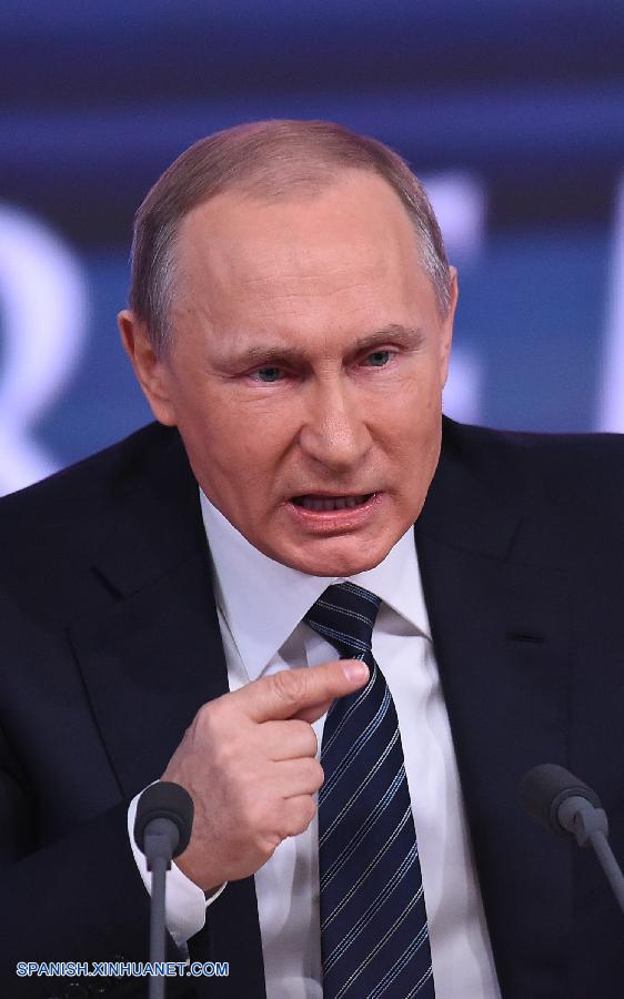 El presidente ruso, Vladimir Putin, dijo hoy jueves en la conferencia de prensa anual de fin de año que el punto álgido de la crisis económica en el país ha pasado, con señales de estabilidad ya mostrados en el segundo trimestre de este año.