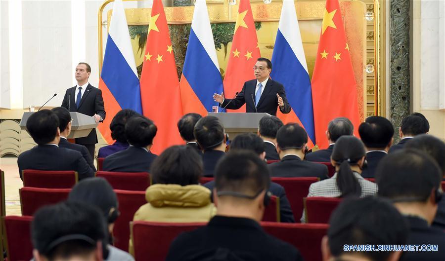 CHINA-BEIJING-RUSSIA-PM-REGULAR MEETING (CN)