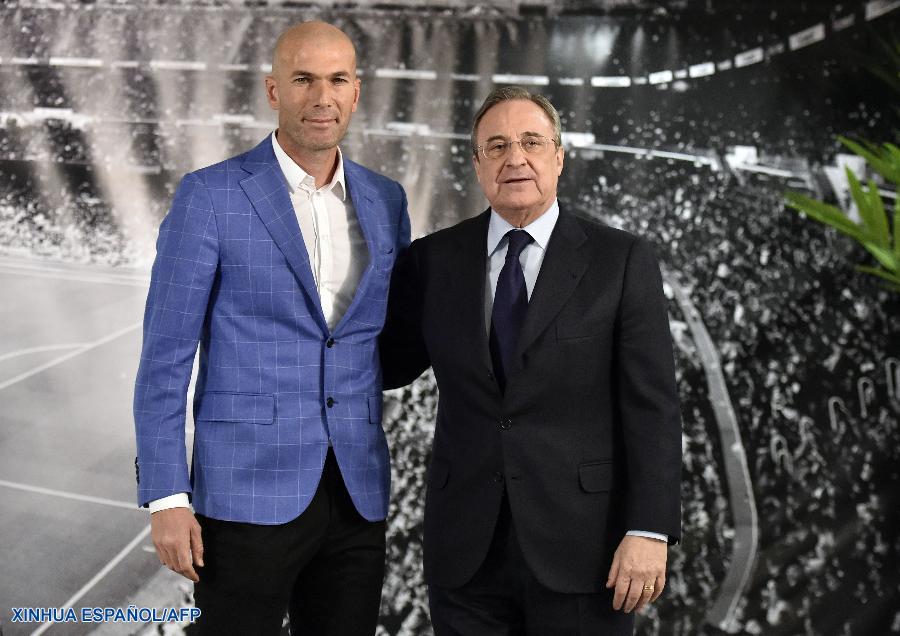Fútbol: Nombran a Zidane entrenador Real Madrid en lugar Benítez | Spanish.xinhuanet.com