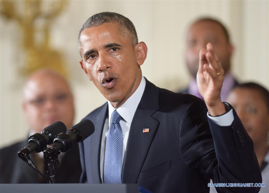 U.S.-WASHINGTON D.C.-OBAMA-GUN CONTROL-PRESS CONFERENCE