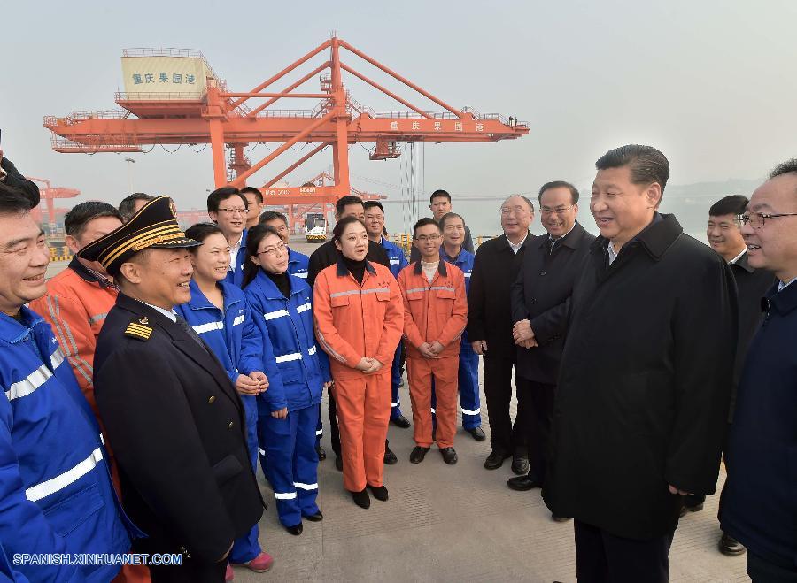 El presidente de China, Xi Jinping, ha enfatizado el nuevo concepto de innovación, coordinación, desarrollo amigable con el medio ambiente, apertura y reparto en el proceso de construcción de una 'sociedad moderadamente próspera en todos los aspectos' para 2020.