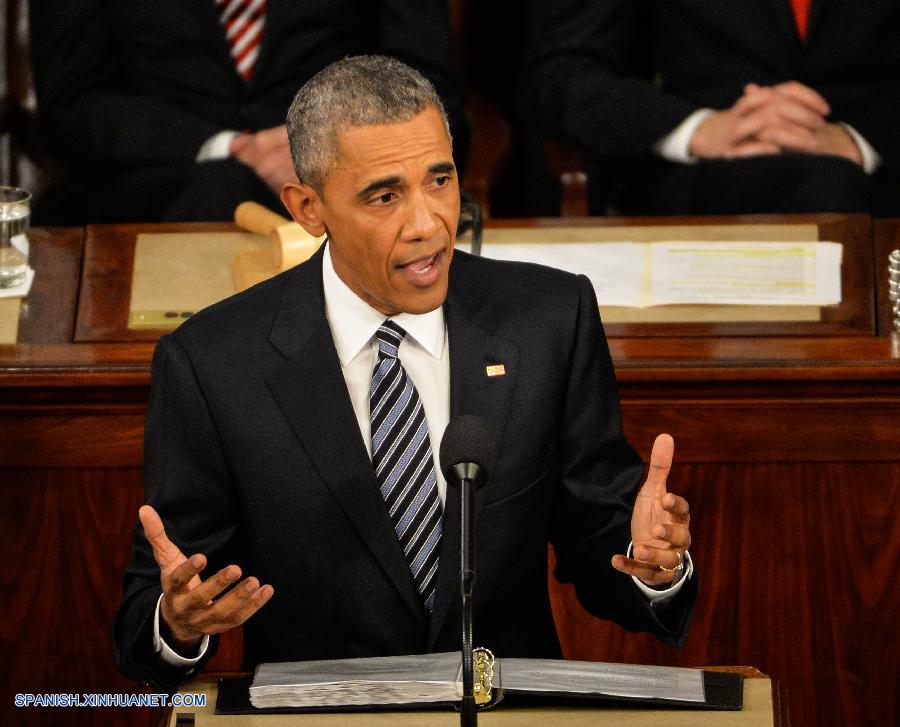 En su último discurso sobre el Estado de la Unión el martes por la noche, el presidente de EEUU, Barack Obama, defendió su política exterior pregonando el 'liderazgo estadounidense' basado en el sabio uso de su poderío militar y la movilización de una amplia coalición para lidiar con los retos mundiales.