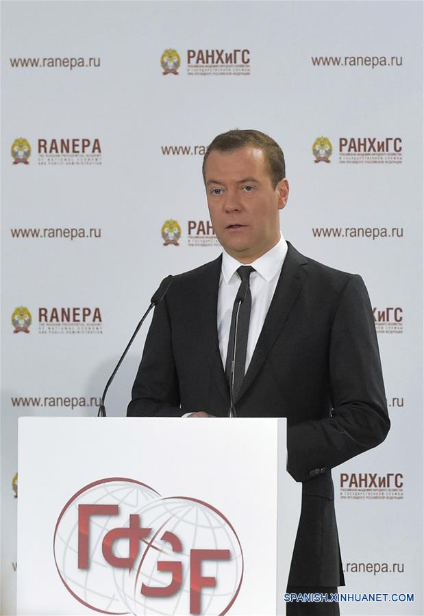 RUSSIA-MOSCOW-MEDVEDEV-ECONOMY