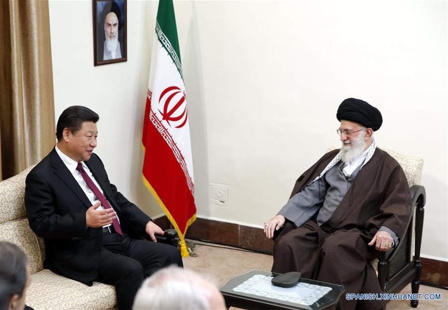 （时政）习近平会见伊朗最高领袖哈梅内伊 
