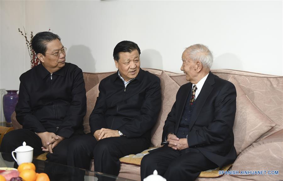 CHINA-BEIJING-LIU YUNSHAN-SCIENTISTS-VISIT(CN)