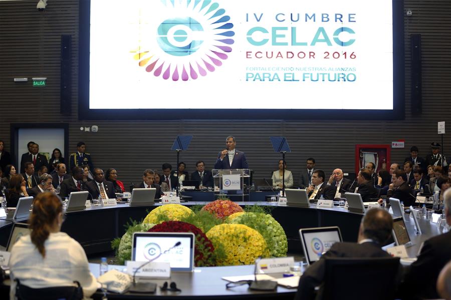 ECUADOR-QUITO-CELAC-SUMMIT