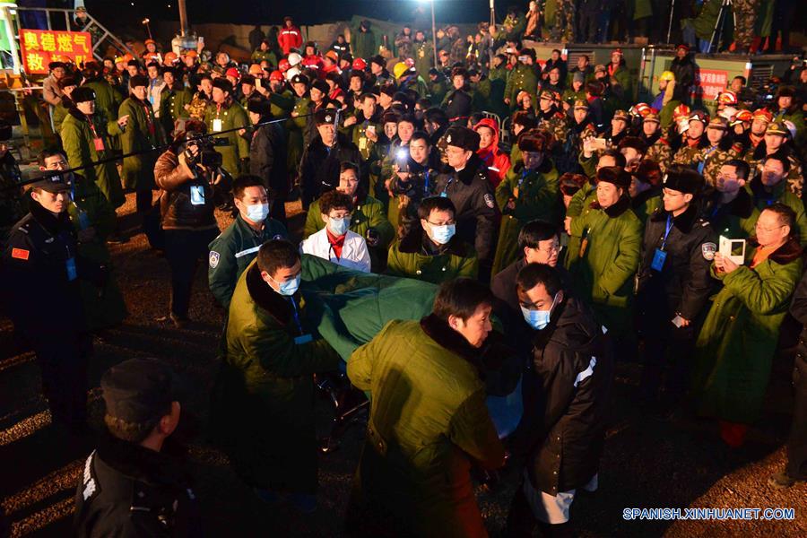 CHINA-SHANDONG-PINGYI-MINERS-RESCUE (CN)