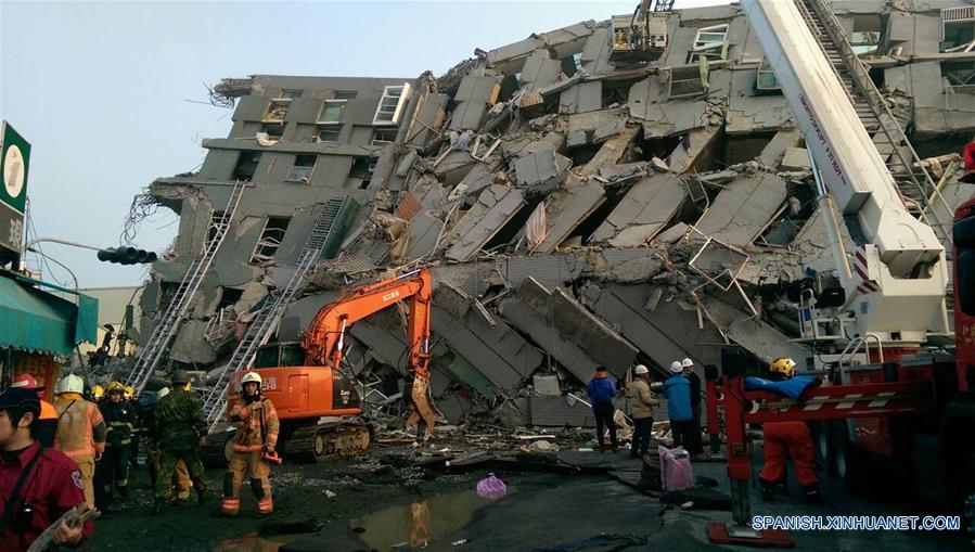 [CORRECTION]#CHINA-KAOHSIUNG EARTHQUAKE-TAINAN (CN)