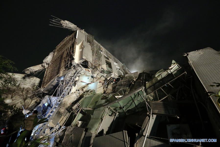 #（新华直击）（4）台湾高雄发生6.7级地震