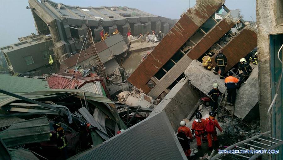 #（新华直击）（2）台湾高雄发生6.7级地震