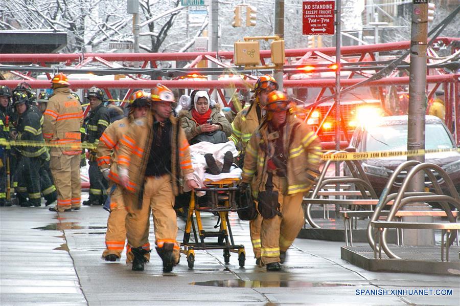 U.S.-NEW YORK-CRANE COLLAPSE