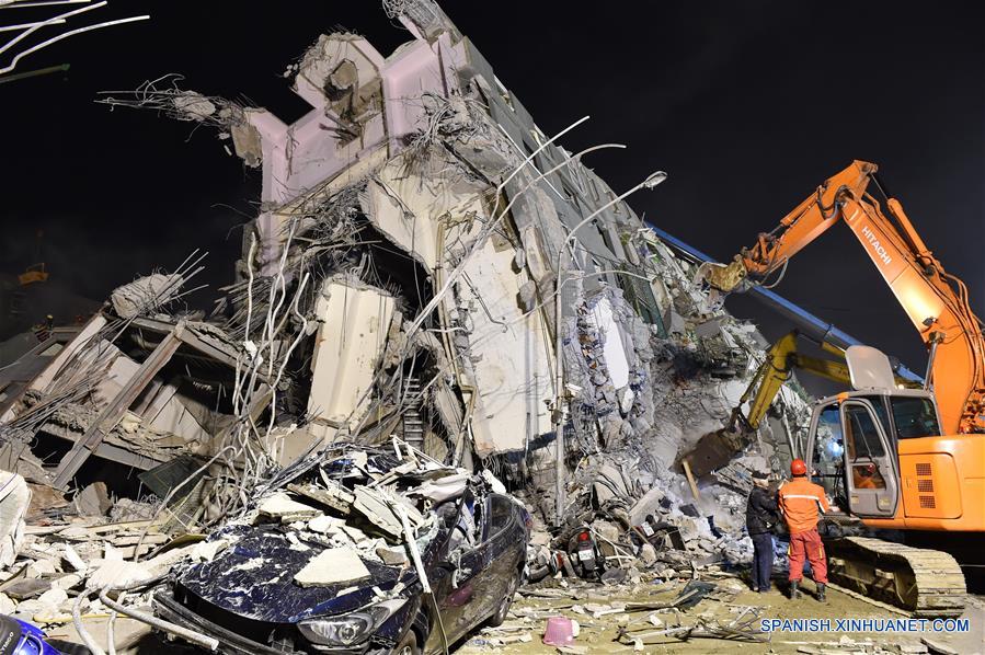 CHINA-TAINAN-EARTHQUAKE-DEATH (CN) 