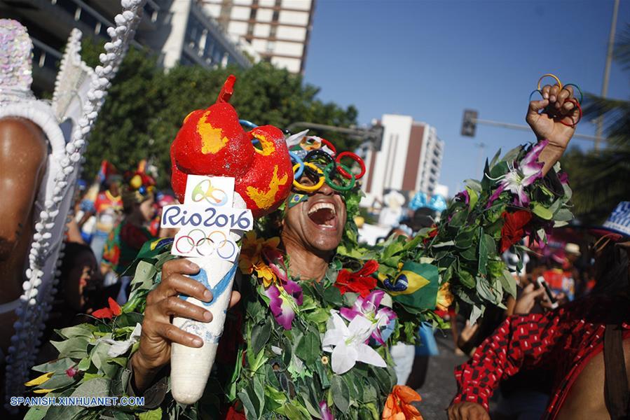 Brasil: Desfile de Carnaval en Rio de Janeiro