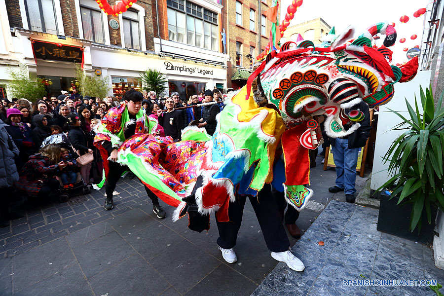 BRITAIN-LONDON-CHINESE LUNAR NEW YEAR-CELEBRATION