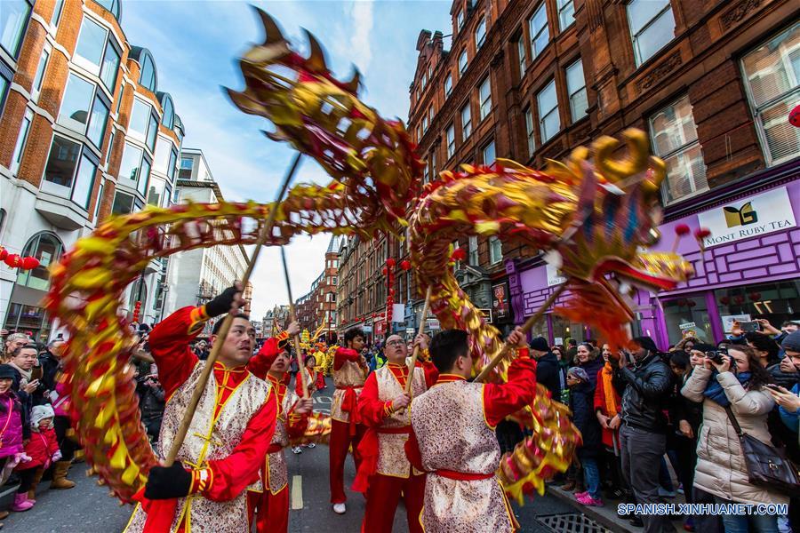 BRITAIN-LONDON-CHINESE LUNAR NEW YEAR-CELEBRATION