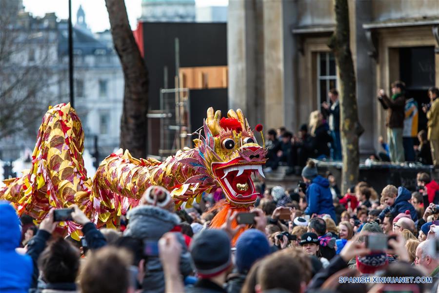 BRITAIN-LONDON-CHINESE LUNAR NEW YEAR-CELEBRATION