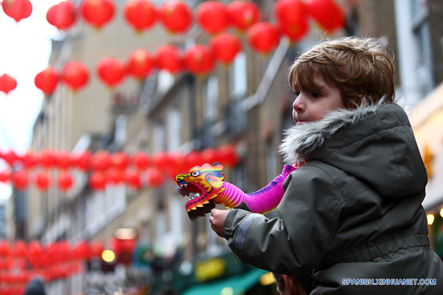 BRITAIN-LONDON-CHINESE LUNAR NEW YEAR-CELEBRATION