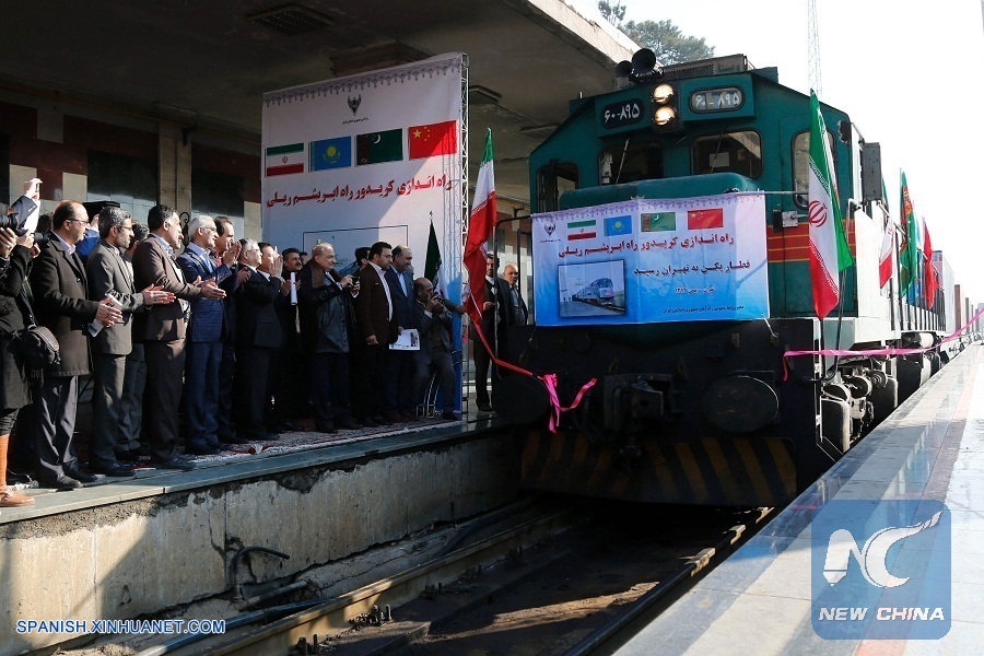 First train from China to Iran stimulates Silk Road revival