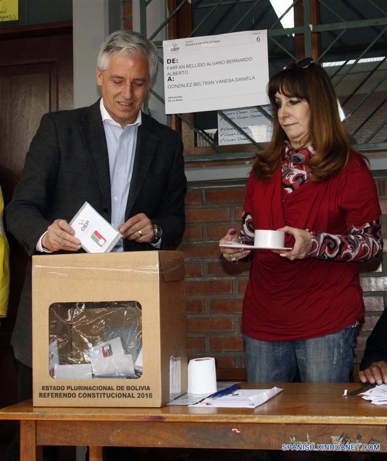 BOLIVIA-LA PAZ-POLITICS-REFERENDUM