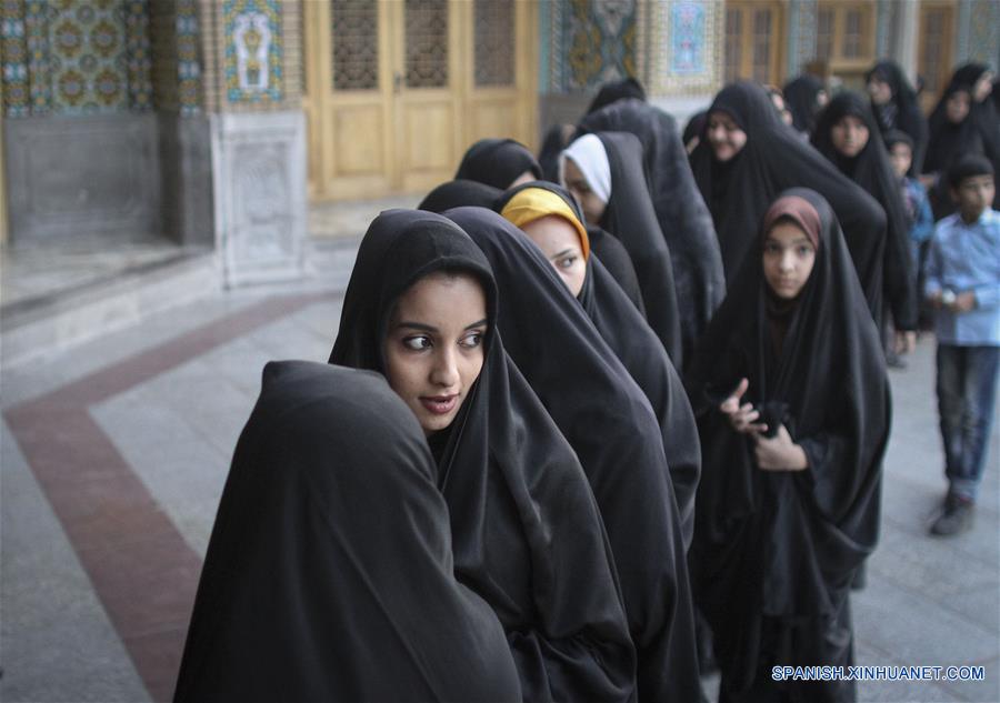 IRAN-QOM-ELECTION-VOTING